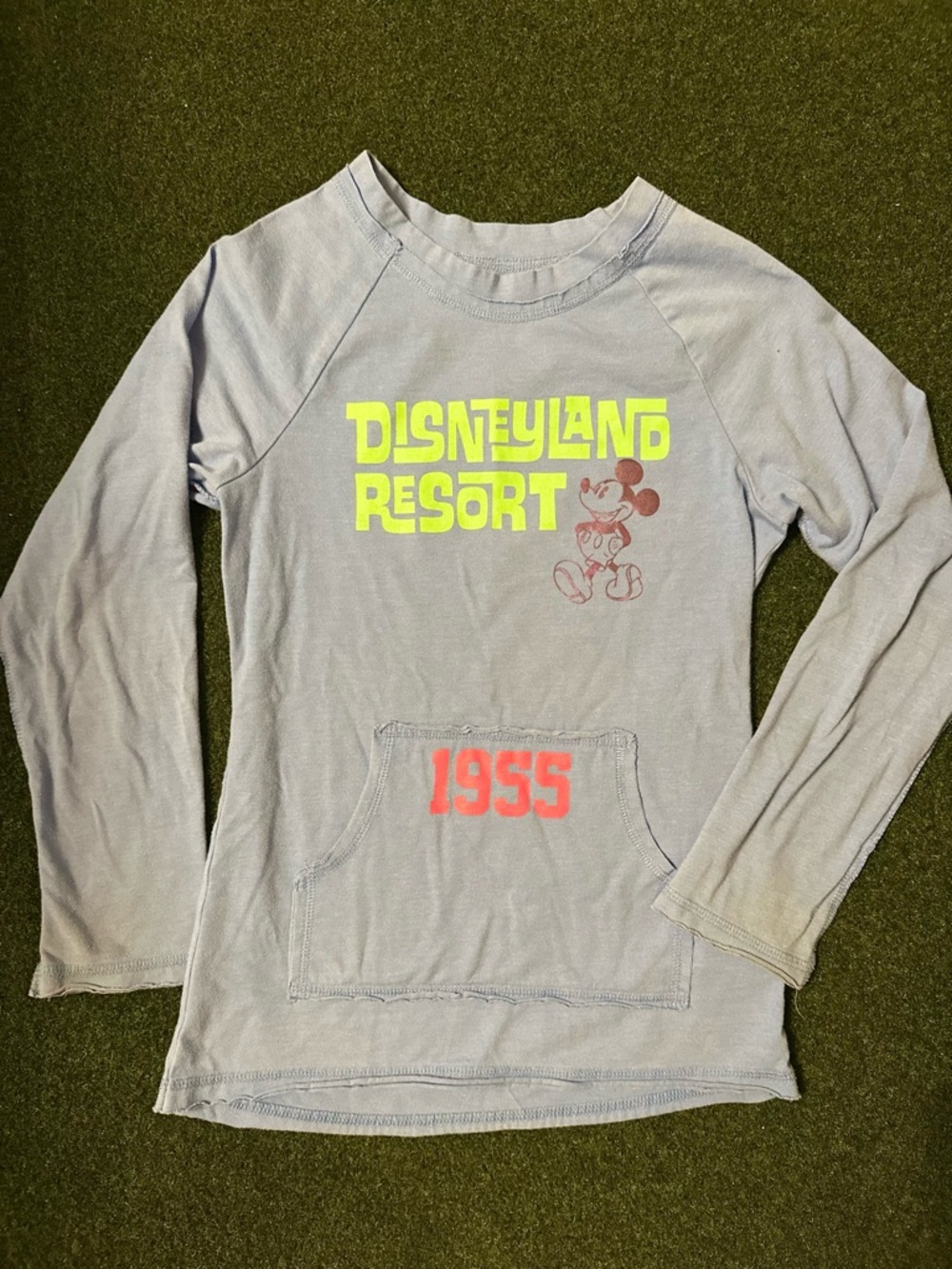 Disney Light Blue Long Sleeve Disneyland Resort Tee